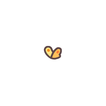Tiny Yellow Butterfly